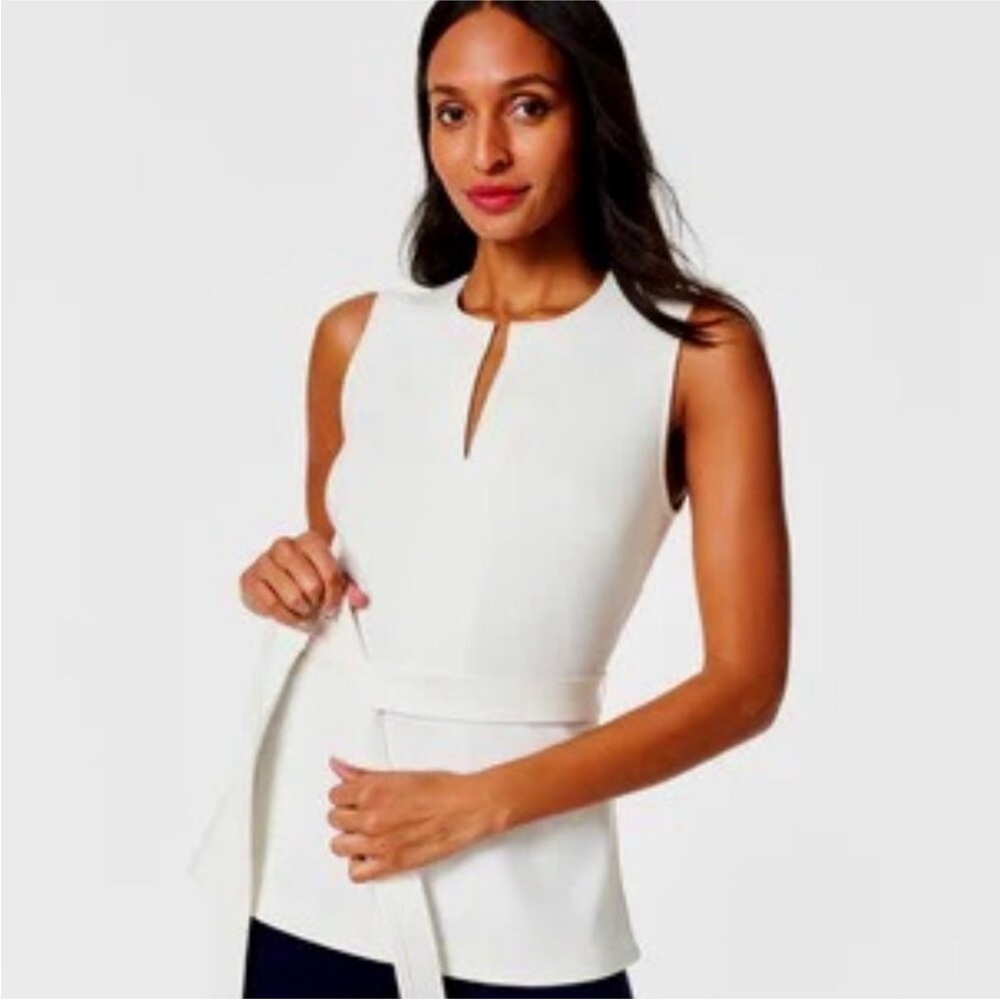 Spanx perfect tie waist top